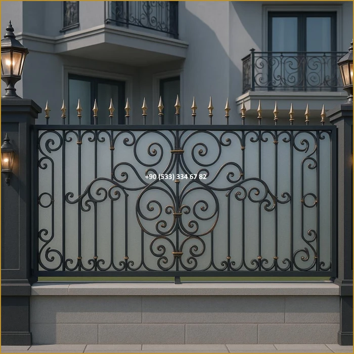 BAHÇE KORKULUKLARI-KORKULUK MODELLERİ-FERFORJE BAHÇE KORKULUĞU mod8311