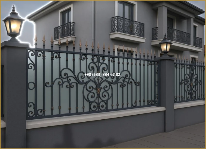 BAHÇE KORKULUKLARI-KORKULUK MODELLERİ-FERFORJE BAHÇE KORKULUĞU mod8315