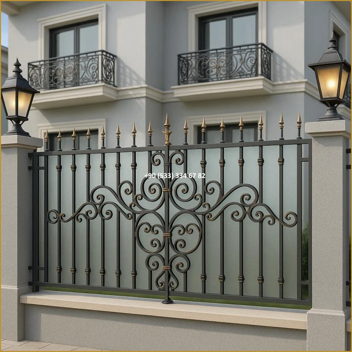 BAHÇE KORKULUKLARI-KORKULUK MODELLERİ-FERFORJE BAHÇE KORKULUĞU mod8316