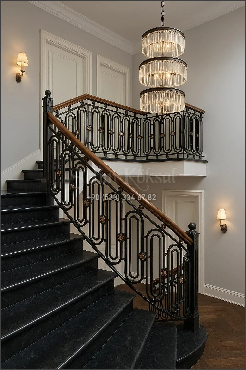 Spiral Merdivenler İçin En Uygun Korkuluk Tasarımları