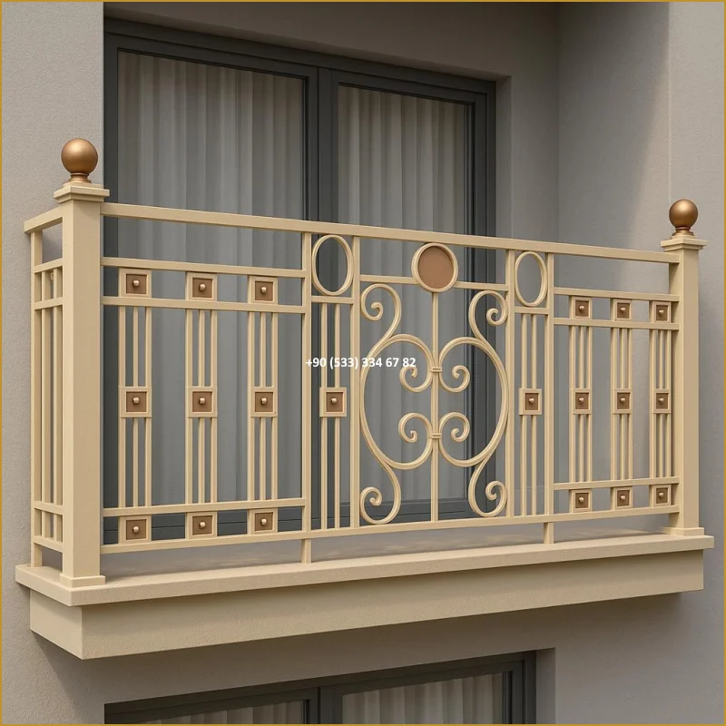 Balkon Korkuluk Modelleri – Estetik, Güvenlik ve Dayanıklılığı Bir Arada Sunan Tasarımlar