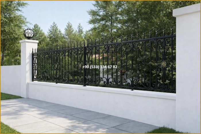 BAHÇE KORKULUKLARI-KORKULUK MODELLERİ-FERFORJE BAHÇE KORKULUK MODELLERİ mod8975