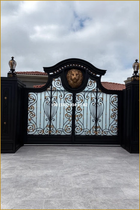 VİLLA KAPILARI-FERFORJE VİLLA KAPILAR-VİLLA GİRİŞ KAPILAR-BAHÇE KAPILARI-FERFORJE KAPILAR mod8555