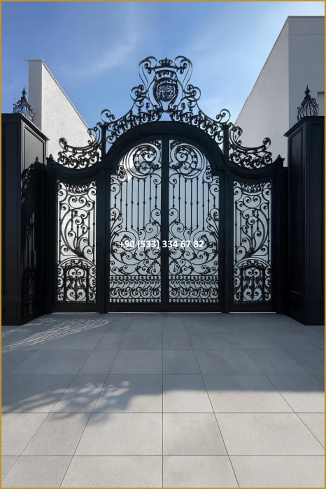 VİLLA KAPILARI-FERFORJE VİLLA KAPILAR-VİLLA GİRİŞ KAPILAR-BAHÇE KAPILARI-FERFORJE KAPILAR mod8557