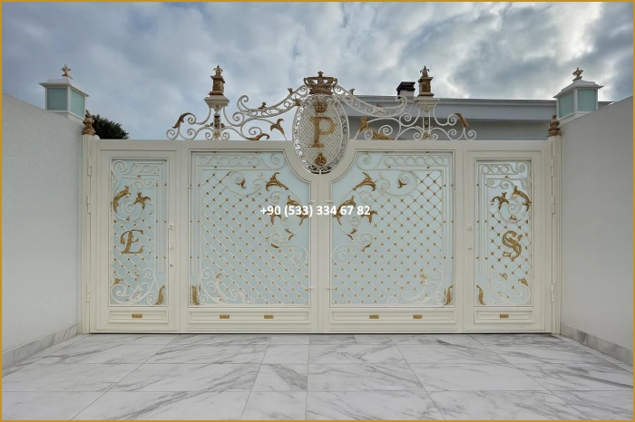 VİLLA KAPILARI-FERFORJE VİLLA KAPILAR-VİLLA GİRİŞ KAPILAR-BAHÇE KAPILARI-FERFORJE KAPILAR mod8559
