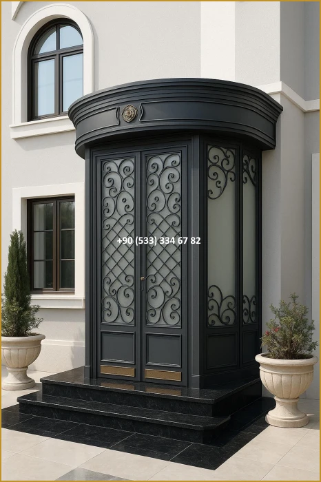 VİLLA KAPILARI-FERFORJE VİLLA KAPILAR-VİLLA GİRİŞ KAPILAR-BAHÇE KAPILARI-FERFORJE KAPILAR mod8378