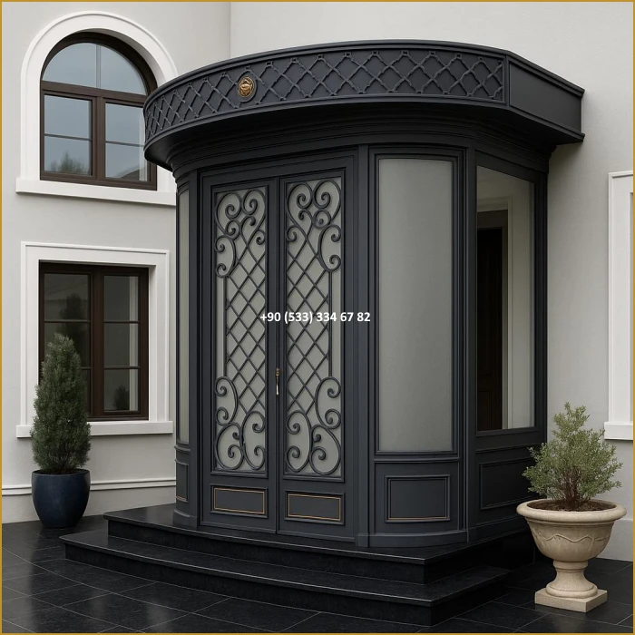 VİLLA KAPILARI-FERFORJE VİLLA KAPILAR-VİLLA GİRİŞ KAPILAR-BAHÇE KAPILARI-FERFORJE KAPILAR mod8380